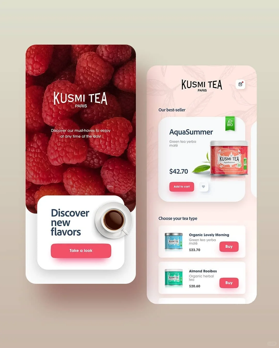 今日份灵感｜APP界面