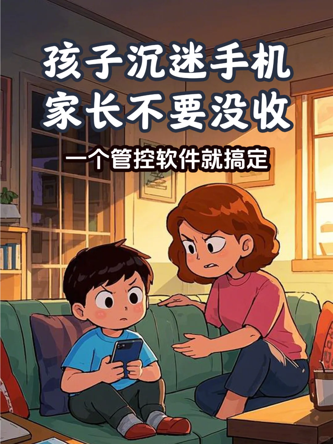 手机管控神器，不吼不叫搞定孩子沉迷手机！