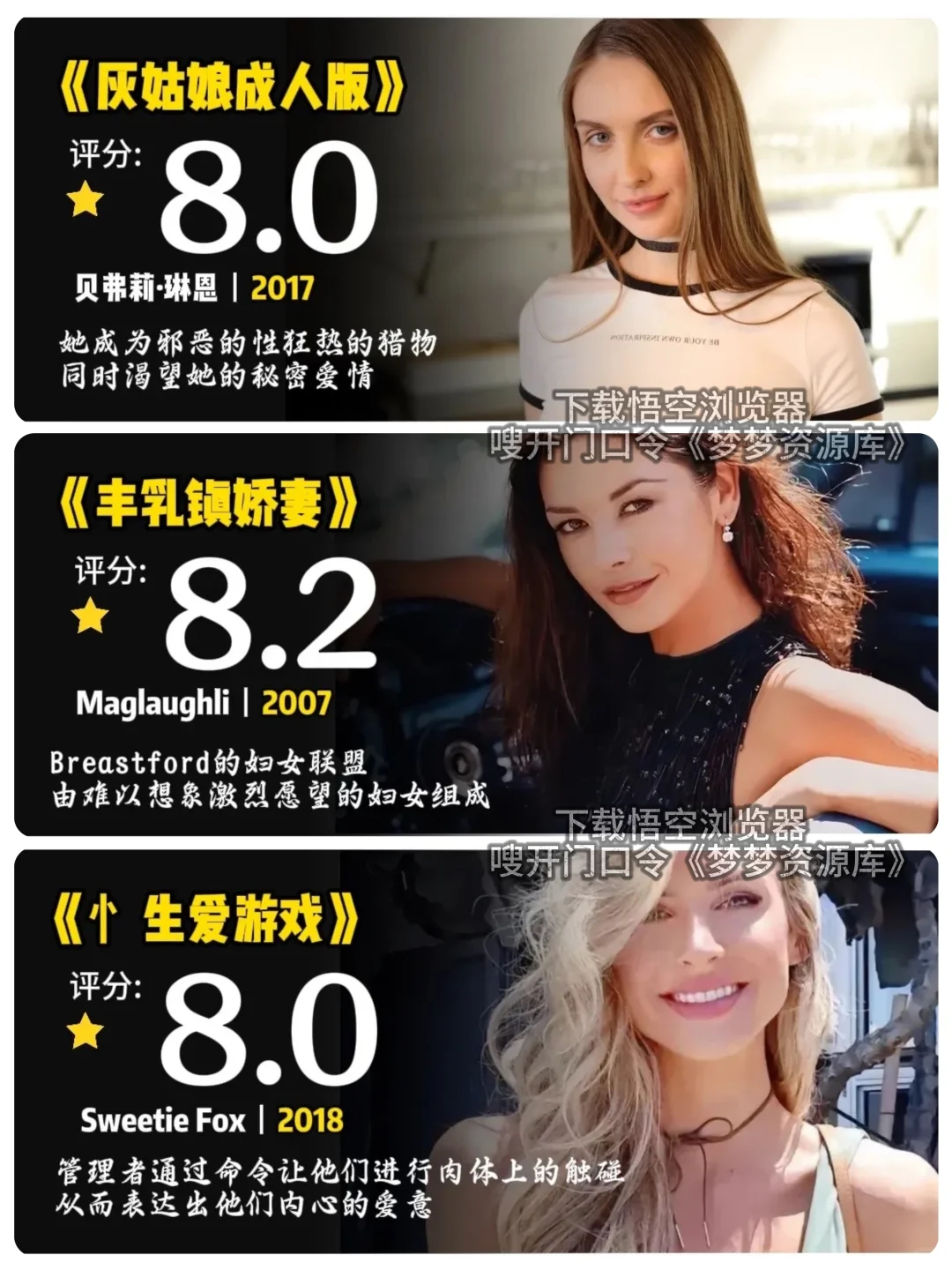 高分电影推荐，值得一看的电影