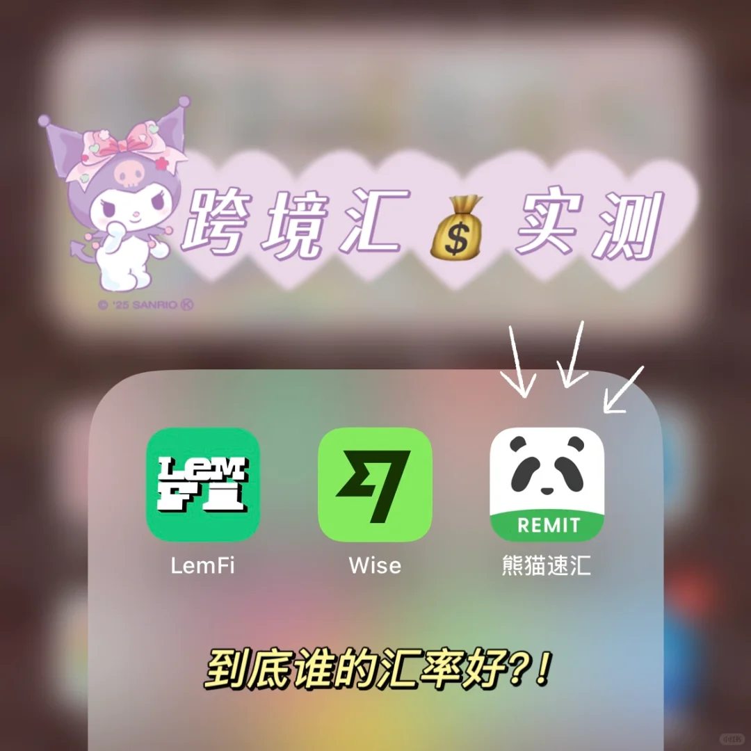 🇨🇦最新实测｜熊猫速汇app你藏的好深！