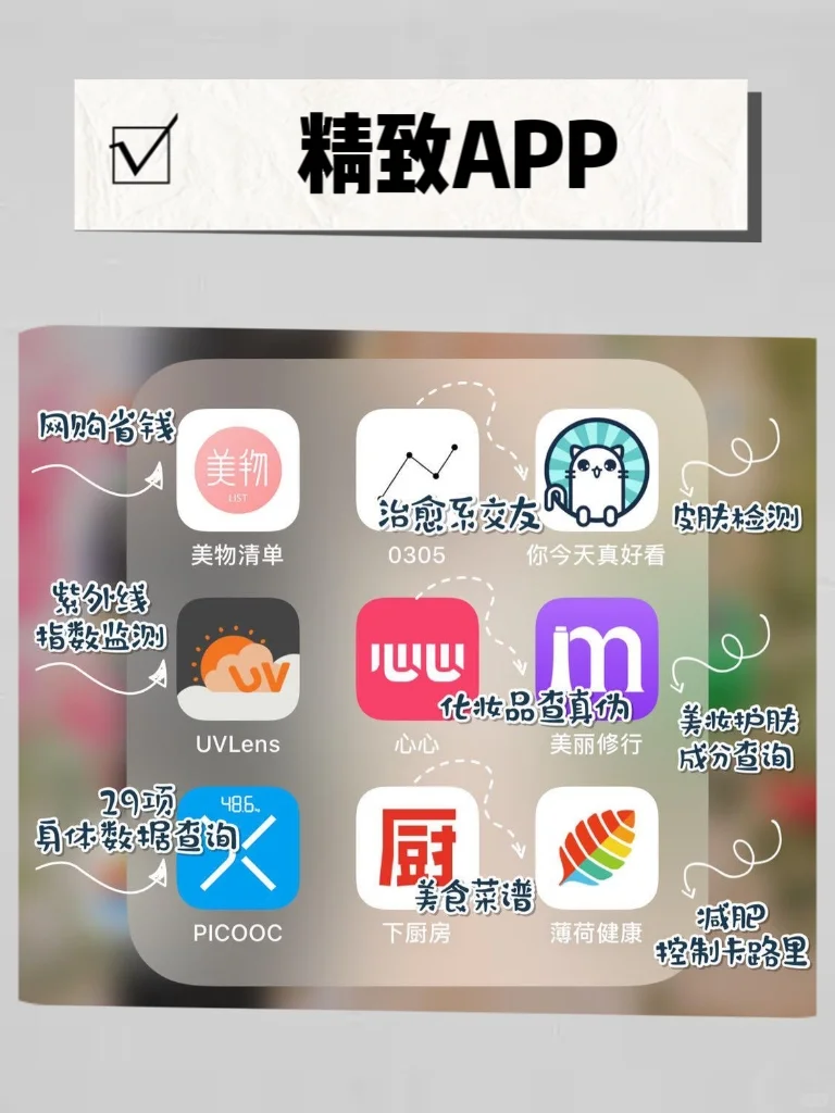 🌈81款精致女生必备App~