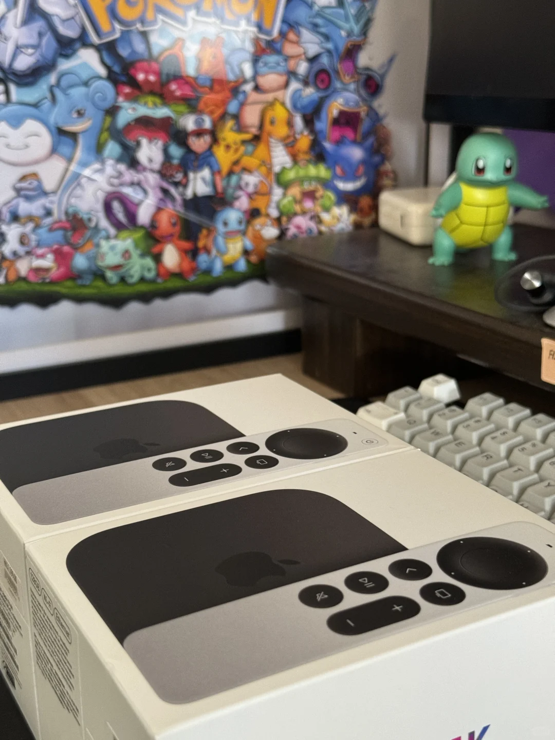 香港带了两盒appletv