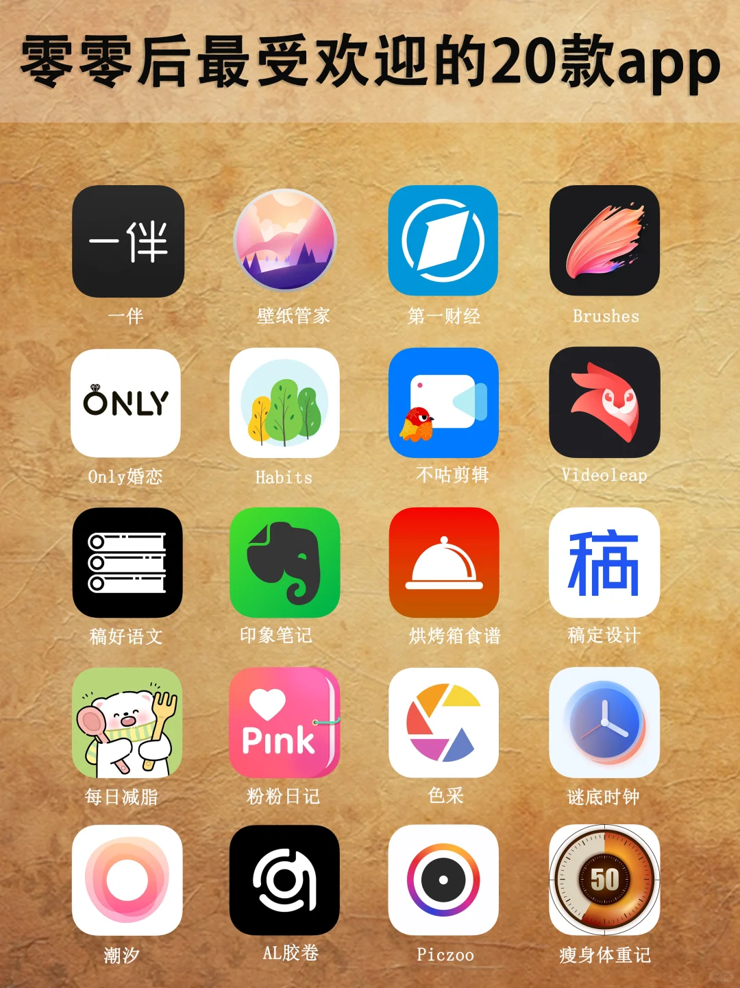 零零后偷偷在用的APP