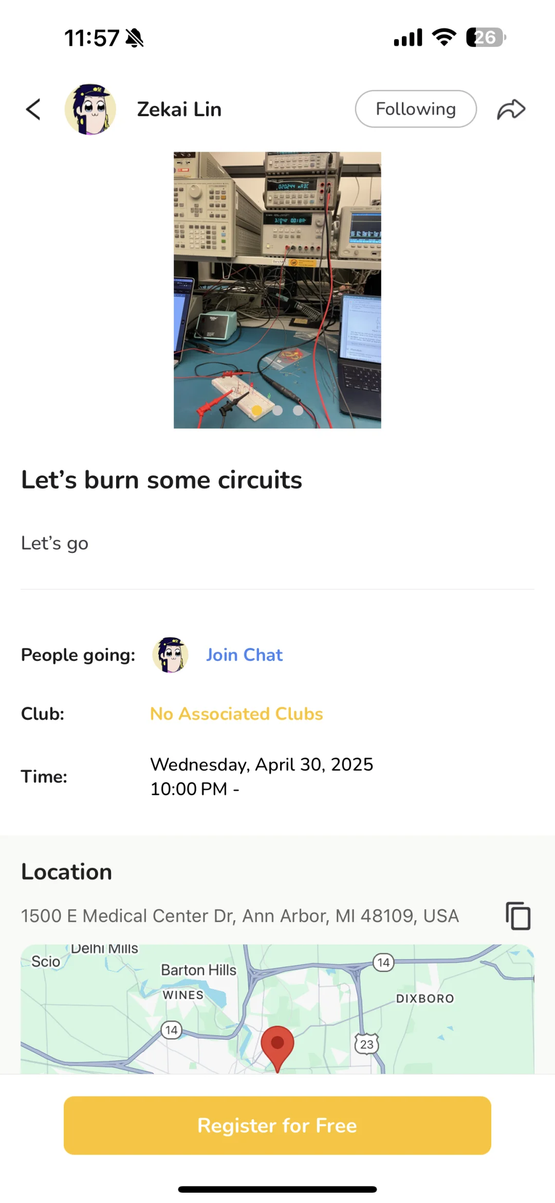 我和几个同学在北美做了一个社交软件