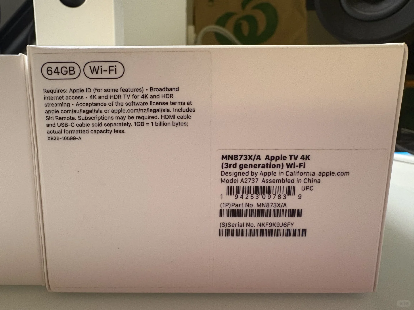 出售Apple TV 4K (3rd generation) Wi-Fi