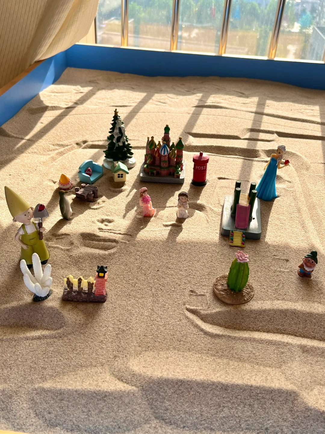 有懂沙盘心理测评的朋友们可以帮我分析一下