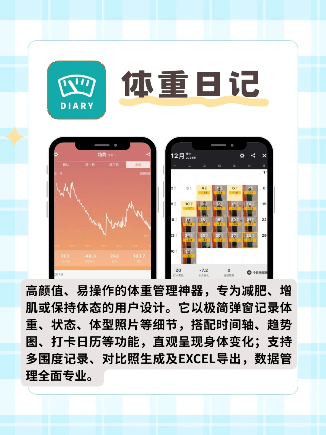 🌟4款健康管理App测评，吃喝动全搞定！