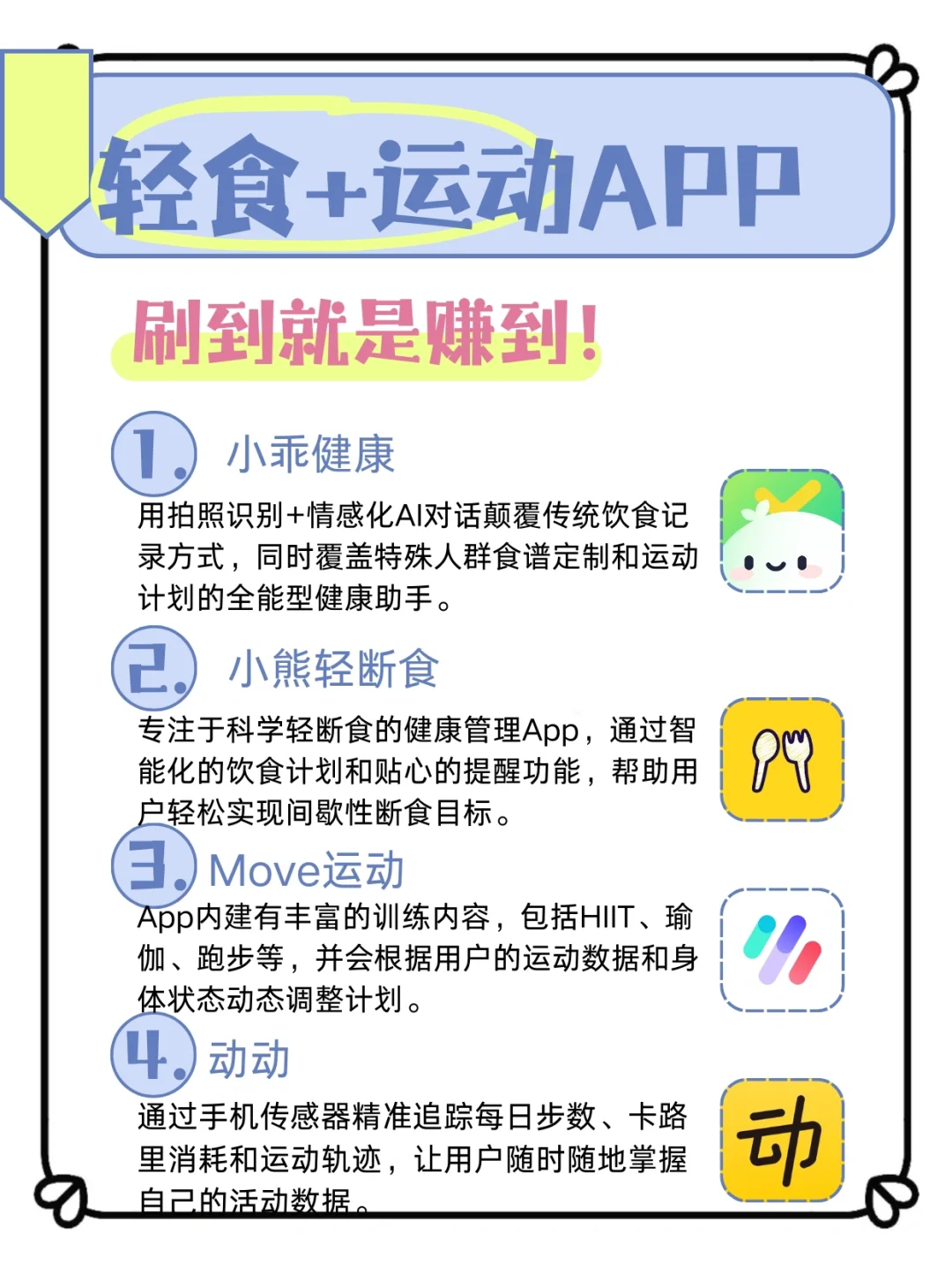 4款宝藏App助力轻食运动减肥路