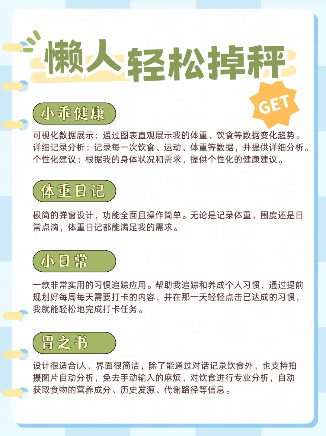 四款实用App助力健康减脂之旅