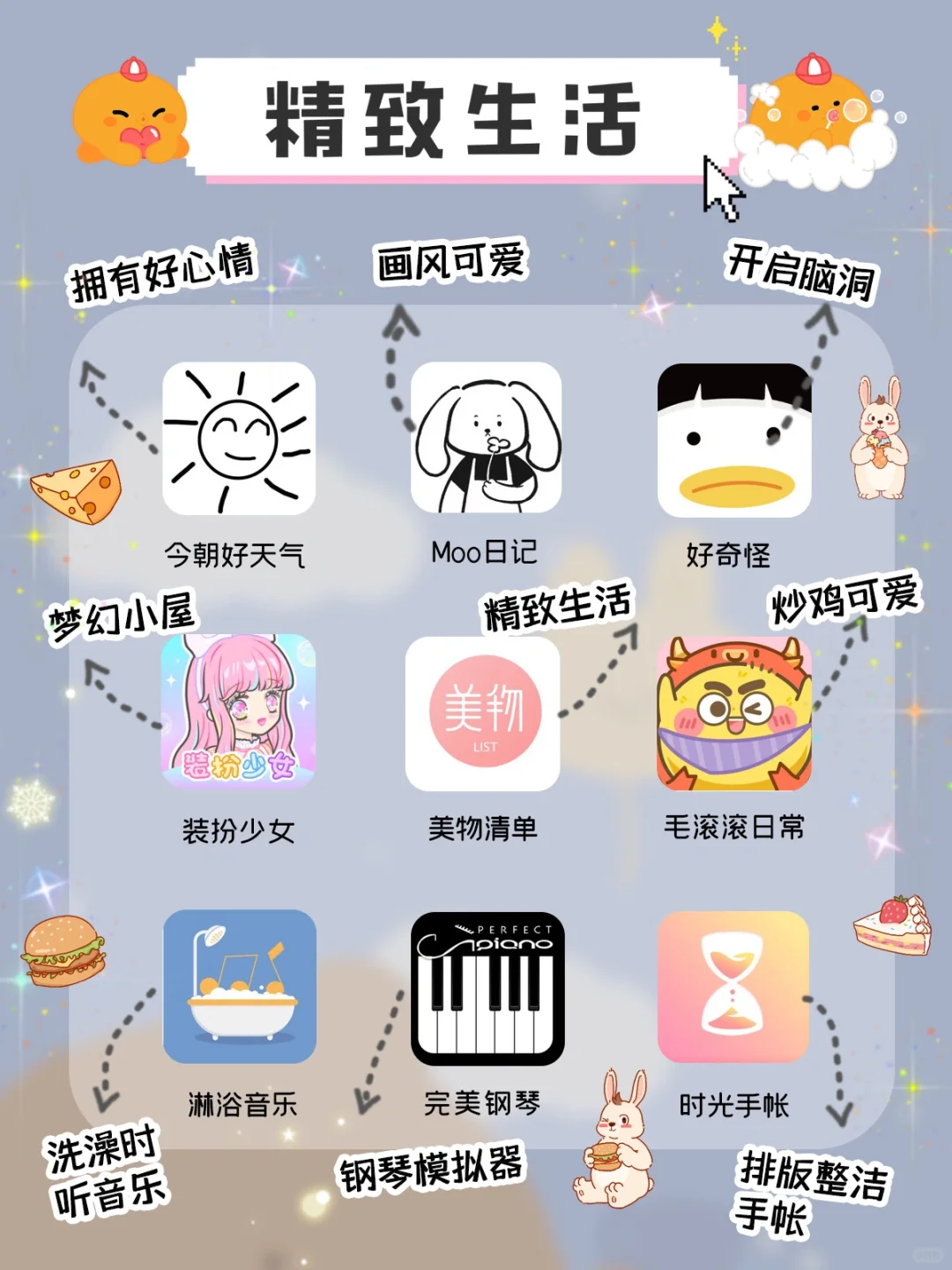 🎊63款精致女生超爱宝藏app🎀女生必备