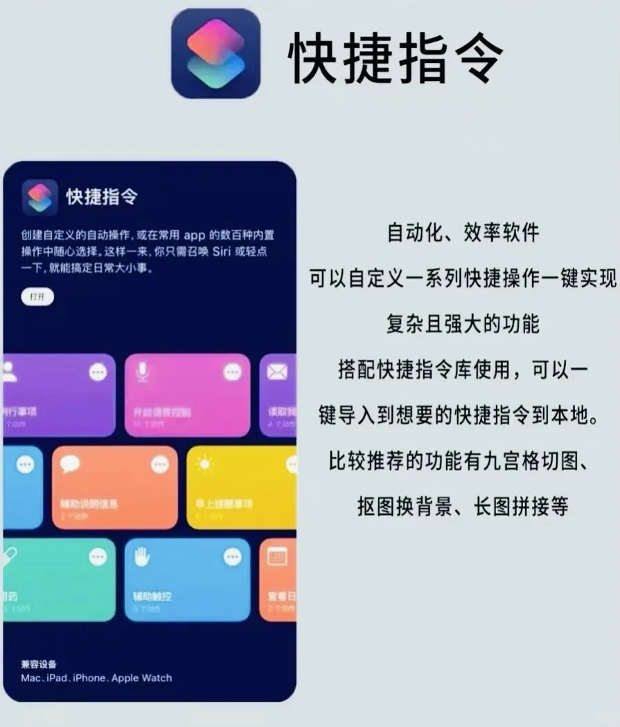 📱苹果自带软件，千万别删除📣