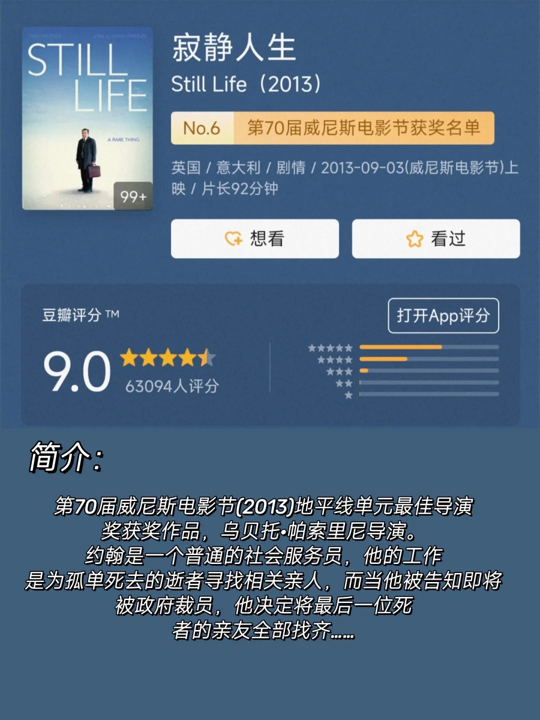 INFP必看｜12部小众高分人生电影