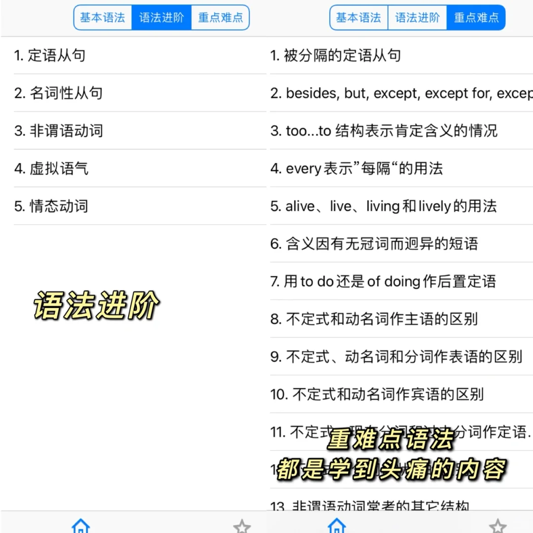 吹爆这个英语语法学习大全！学生党都给我下！