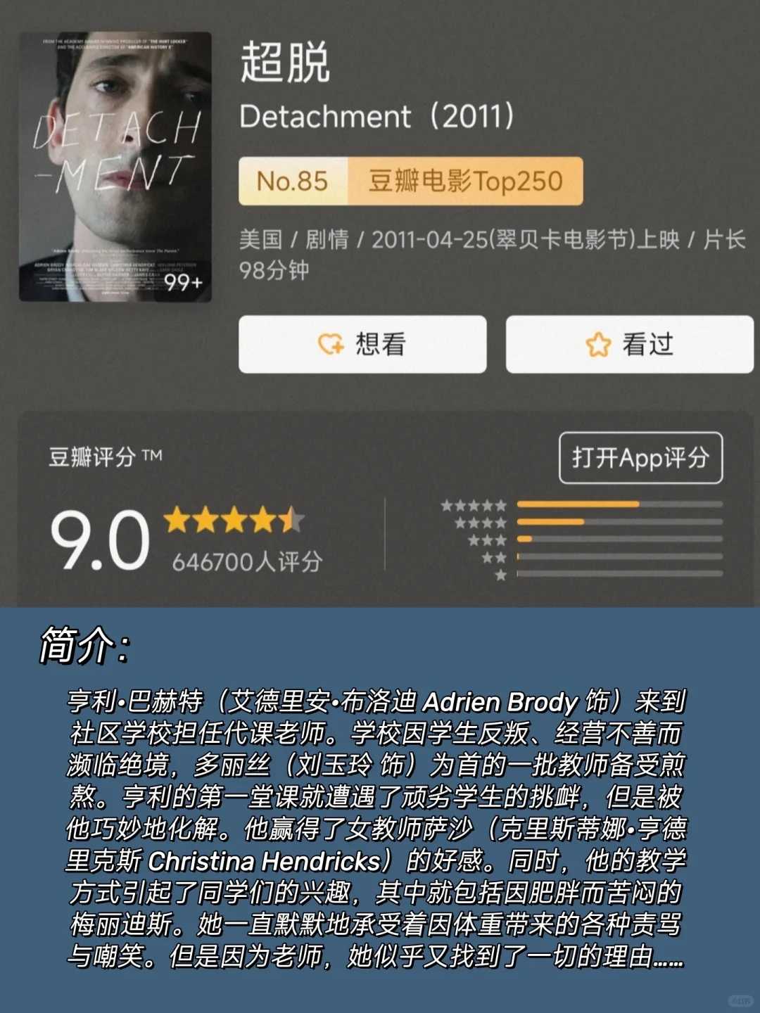 INFP必看｜12部小众高分人生电影