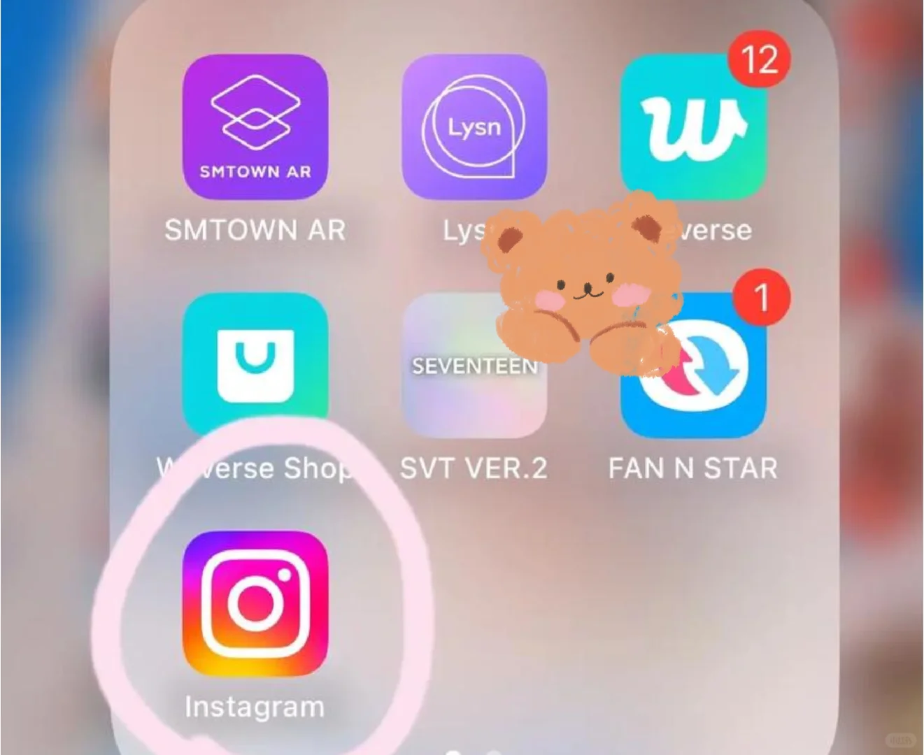 Instagram的下载成功了