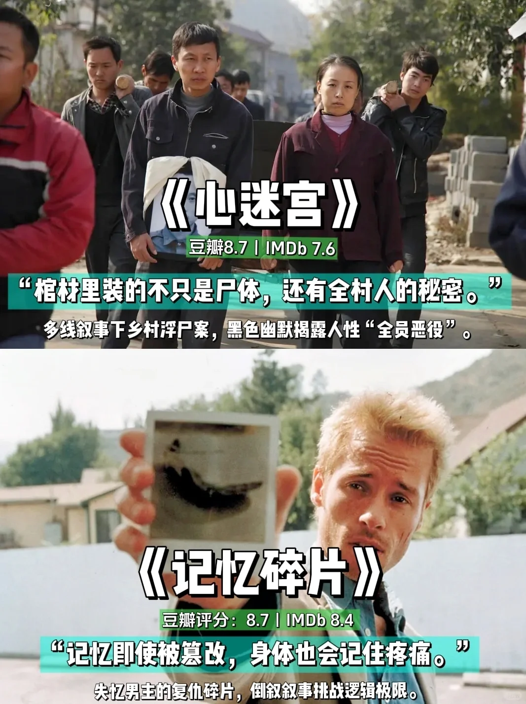 必看！16部悬疑天花板，反转剧情冲破脑洞