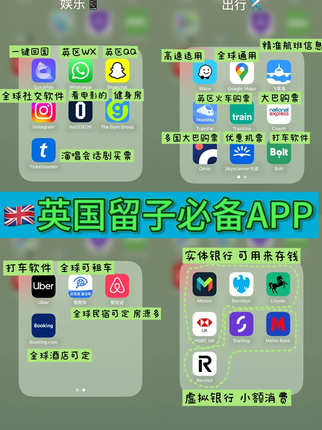 🇬🇧英国留子必备APP！25Fall必看！（第二篇）