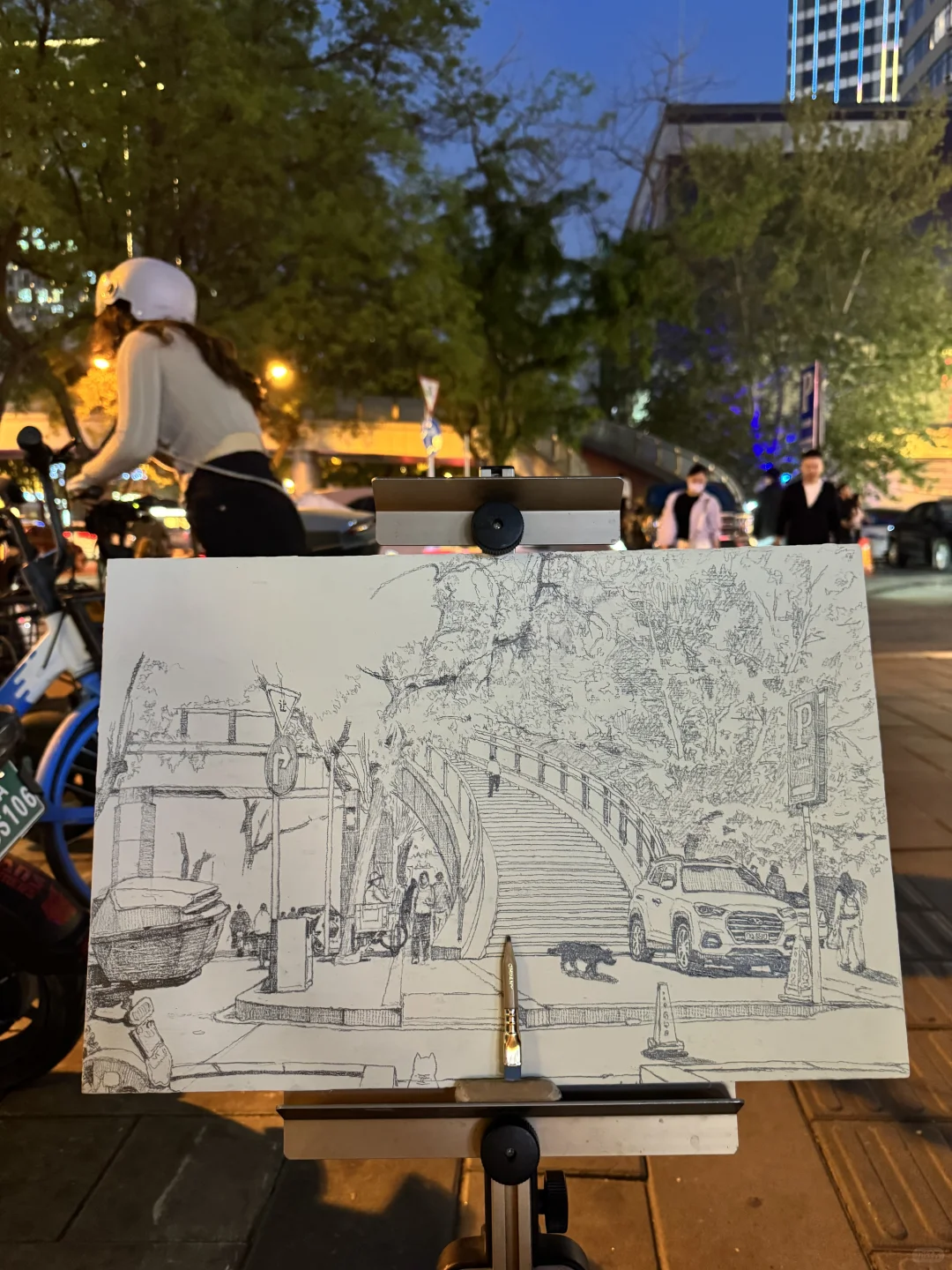 每个路人路过都叫我：“哇塞”