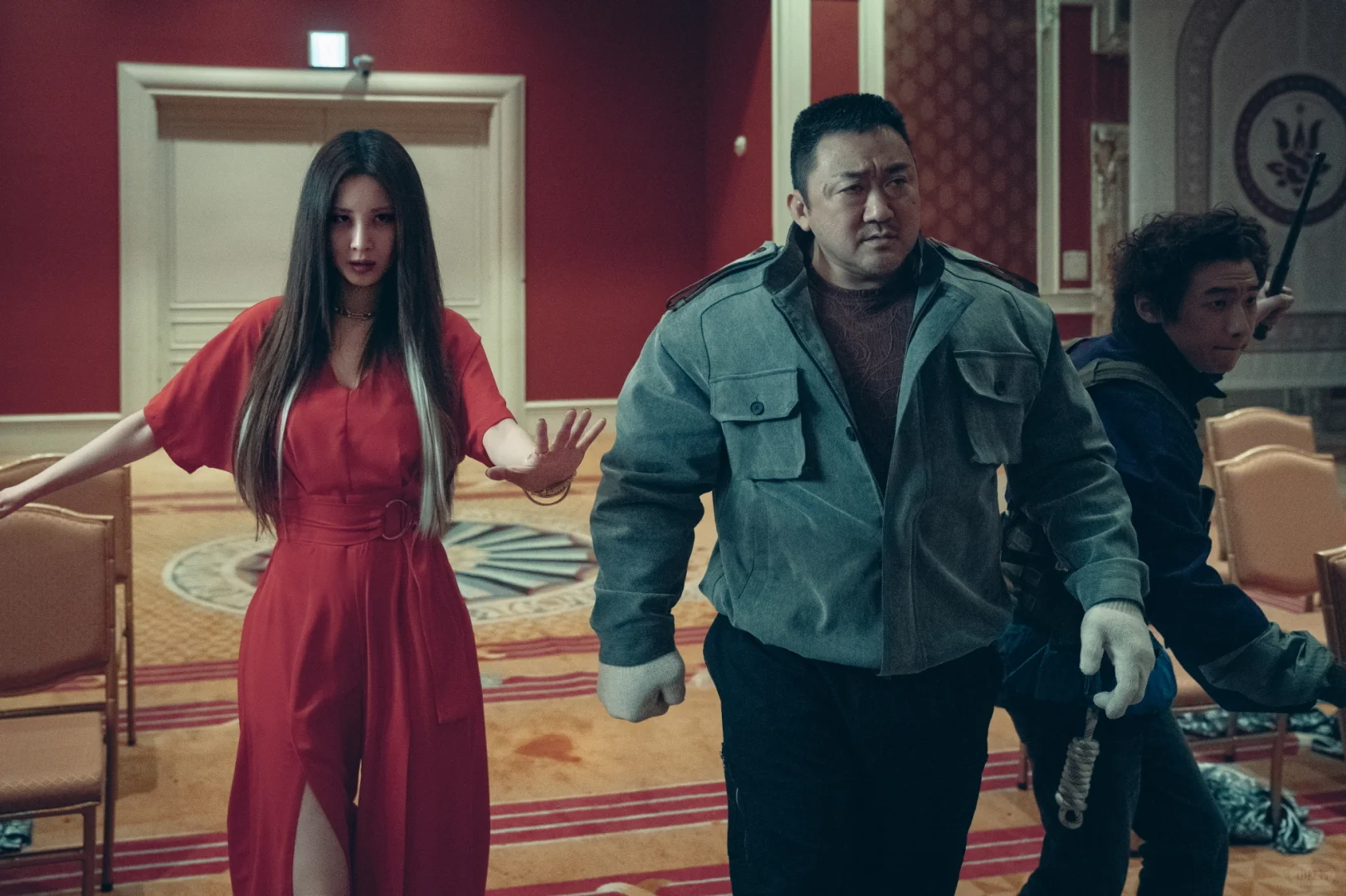 马东锡x徐贤x李大卫驱魔片定档4.30‼️