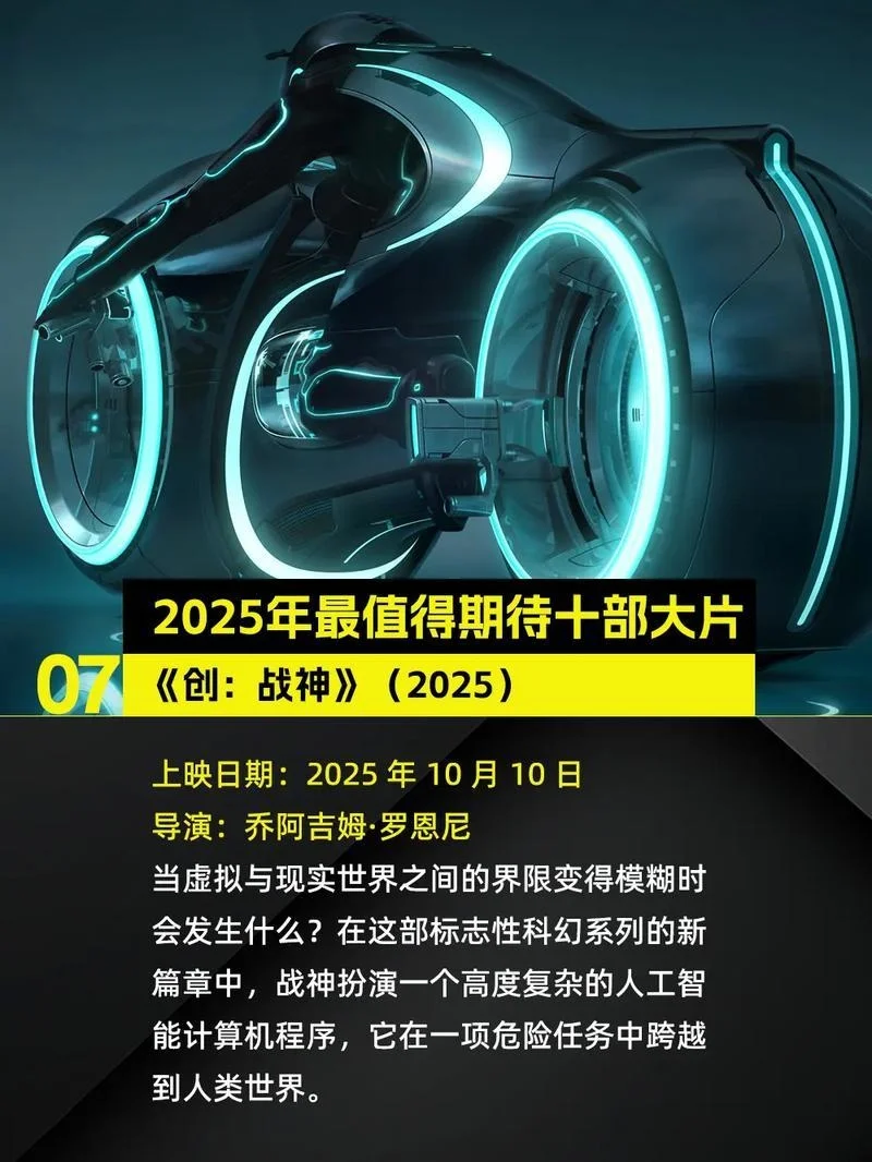 2025年最值得期待的十部好莱坞大片，冲冲冲