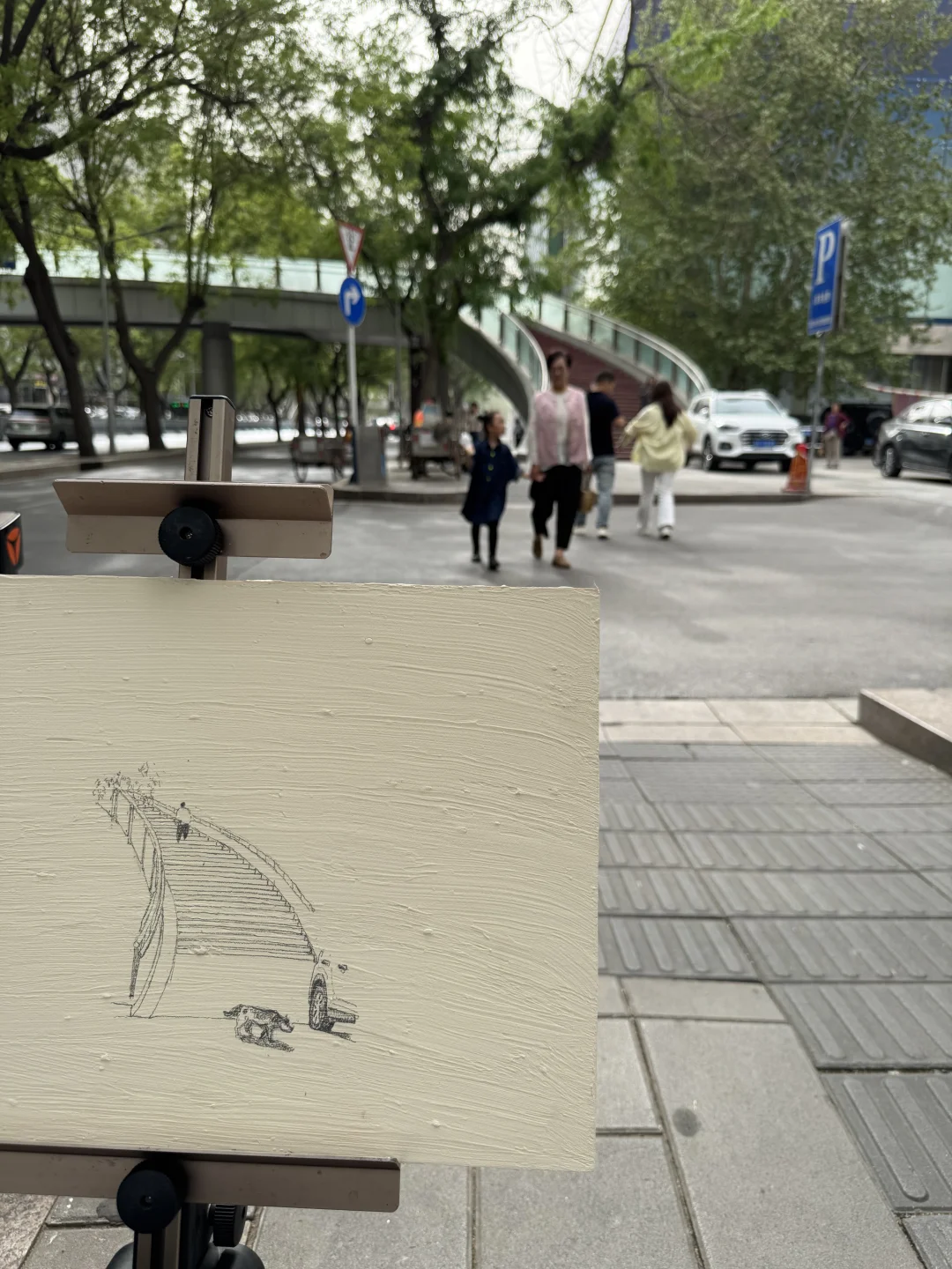 每个路人路过都叫我：“哇塞”