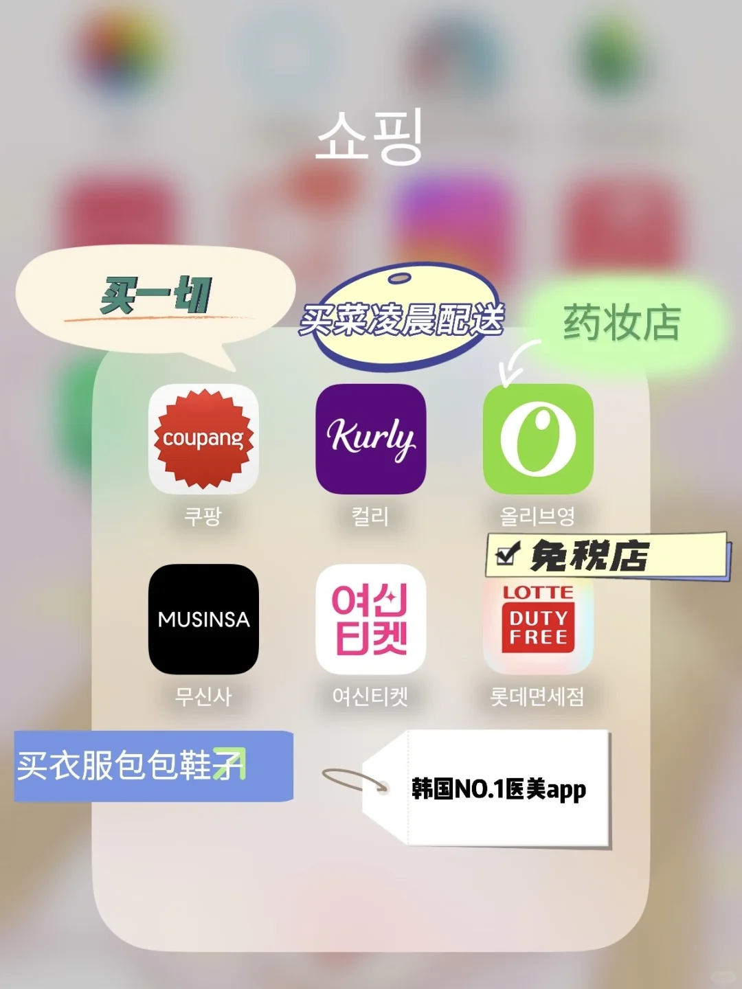 韩国留子看过来👀韩国生活必备APP超全版！