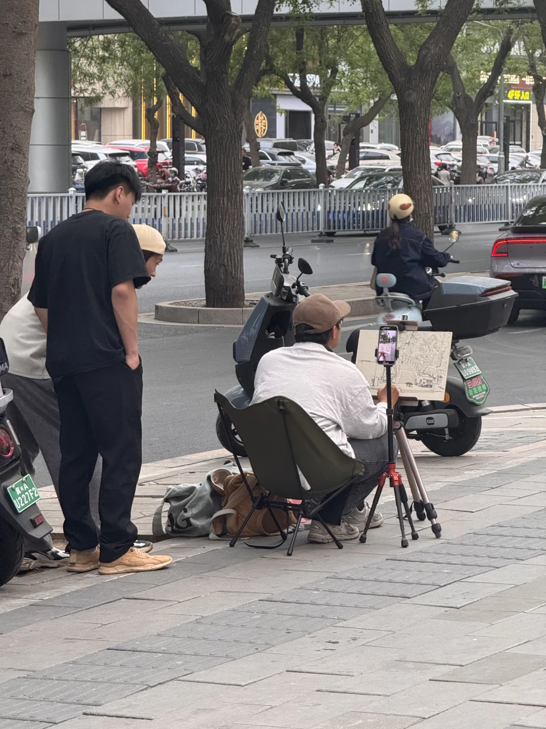 每个路人路过都叫我：“哇塞”