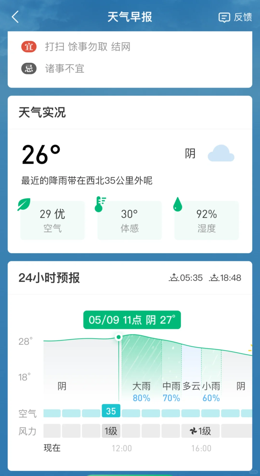 苹果手机最好用的天气预报app