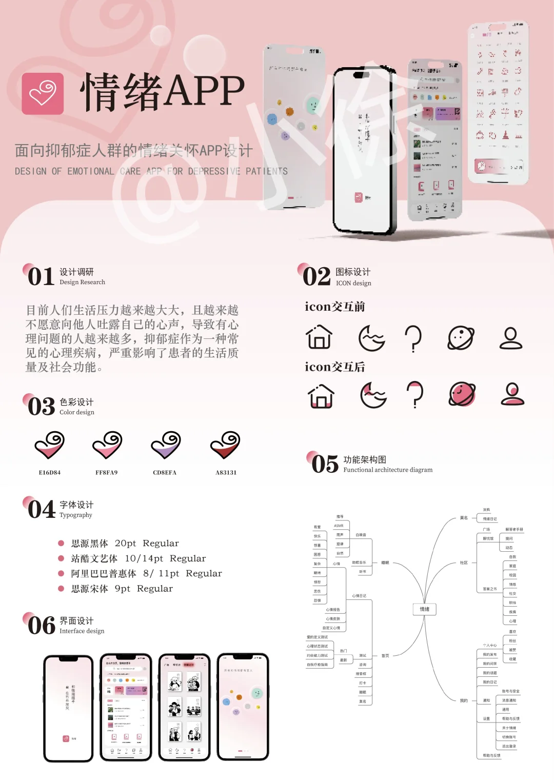 面向抑郁症患者的app设计