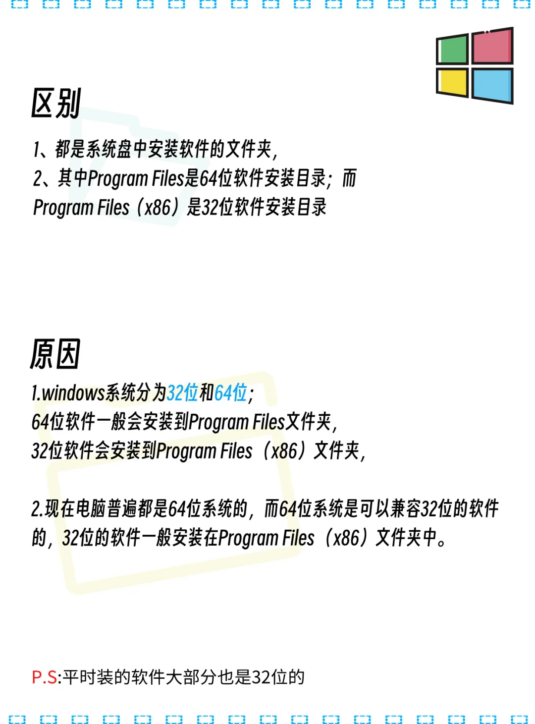 什么是Program Files(x86)