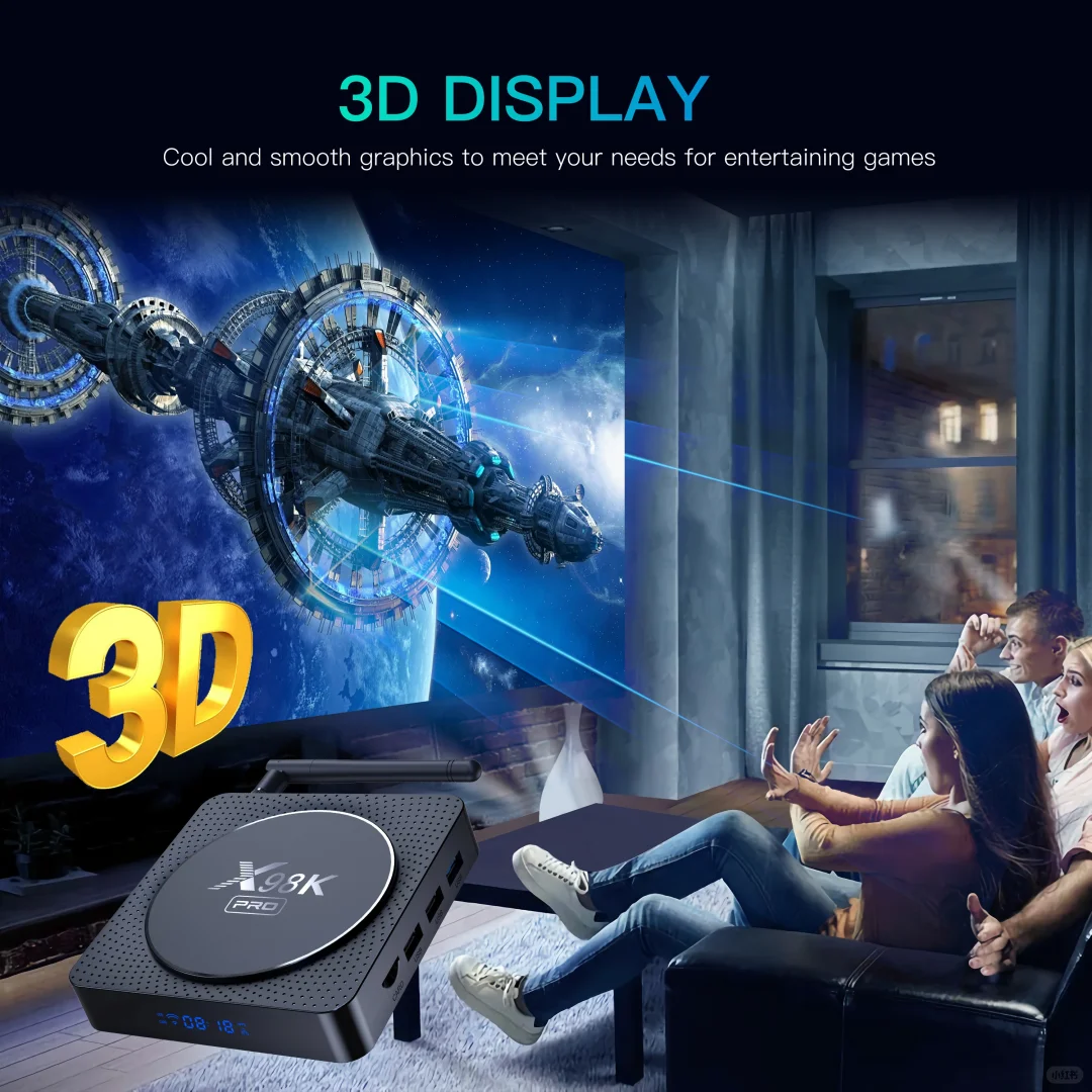 🔥【百元机顶盒天花板！】X98KPRO