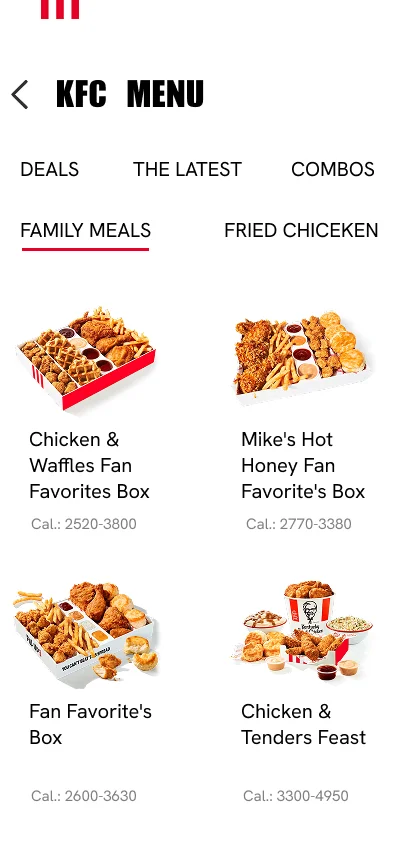 假如肯德基的APP设计是这样的