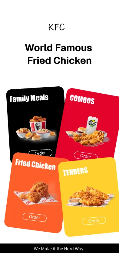 假如肯德基的APP设计是这样的