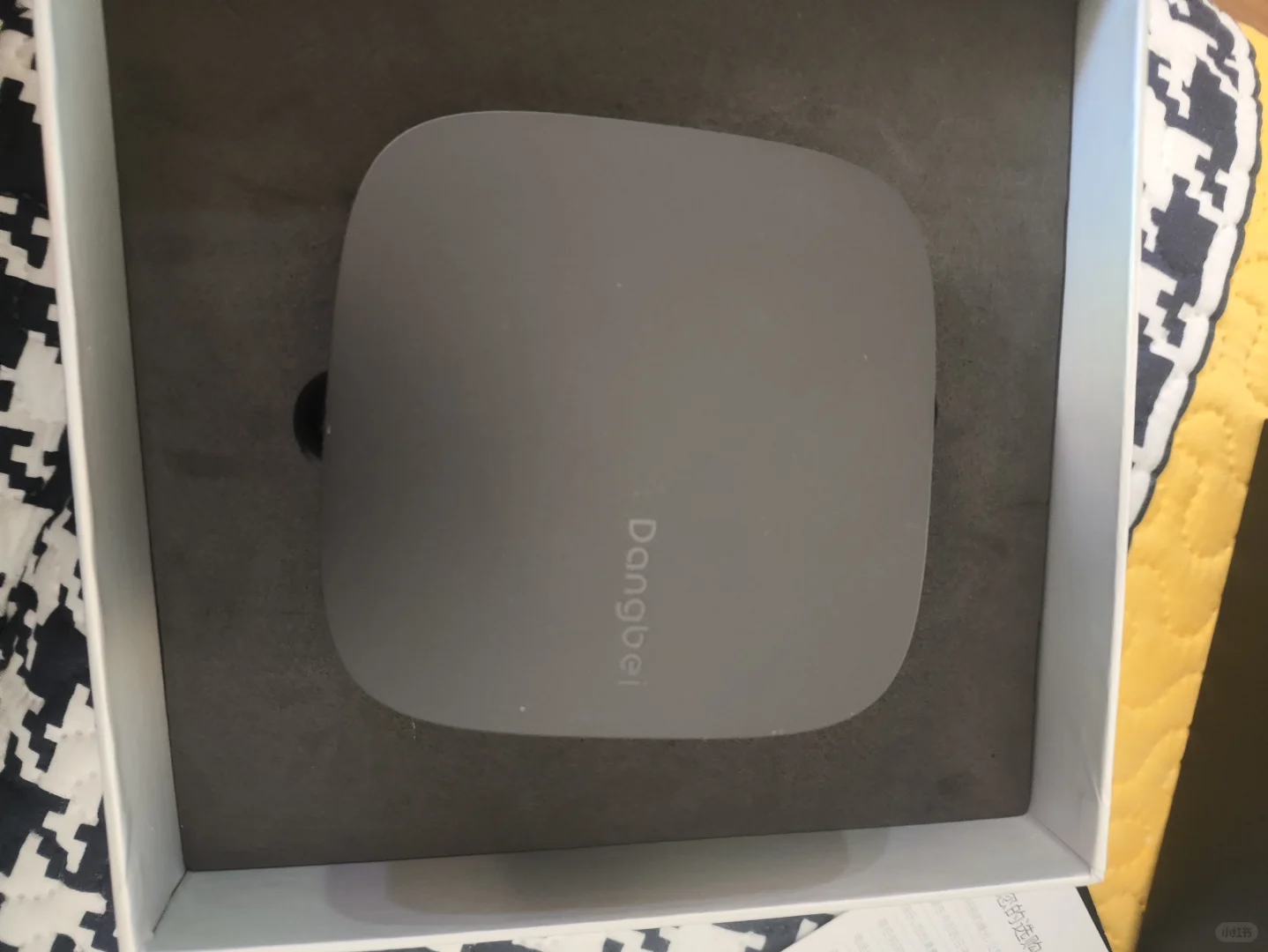 当贝电视盒子H3S到手了