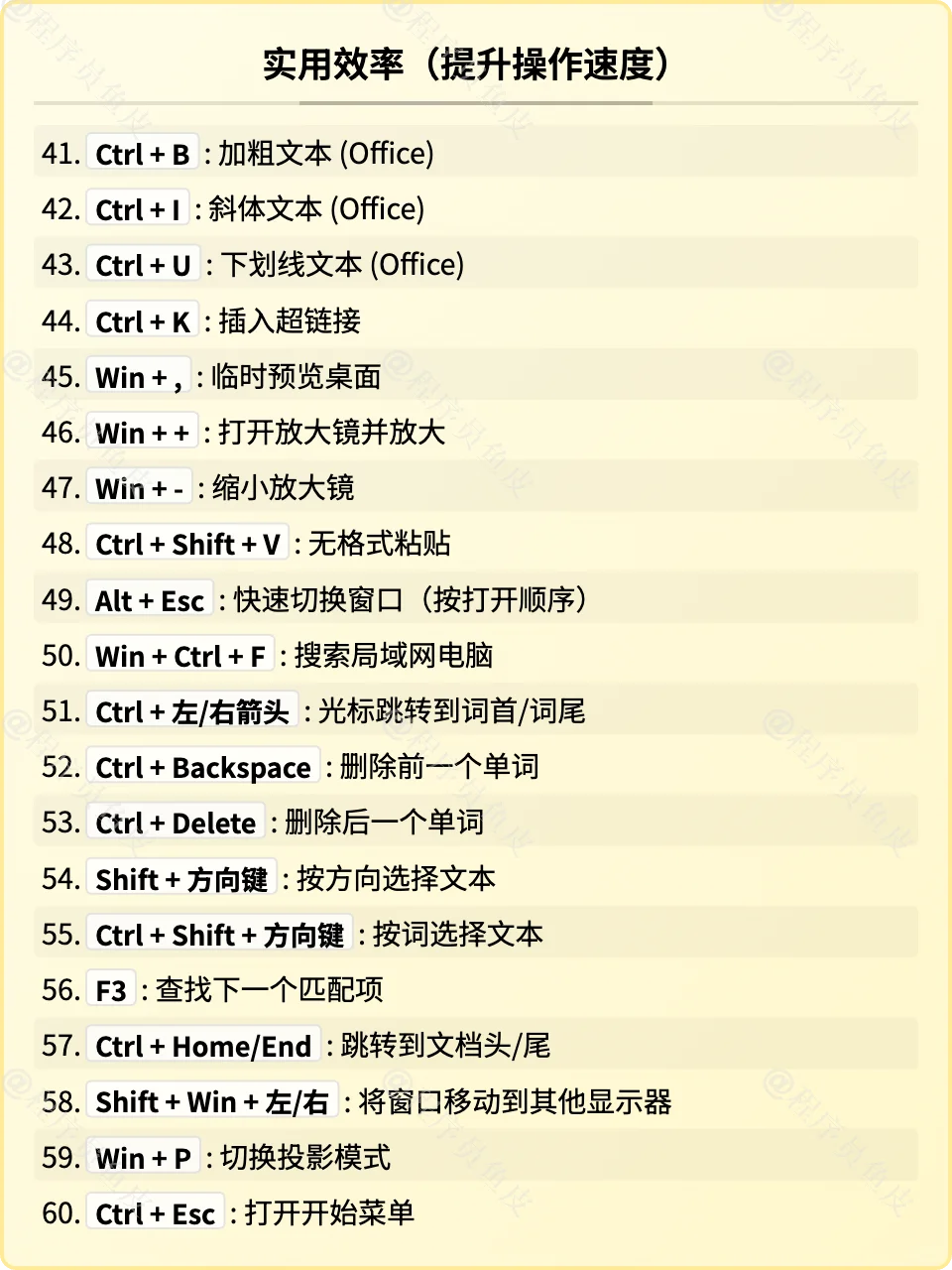 超级全面！120个 Windows 电脑快捷键