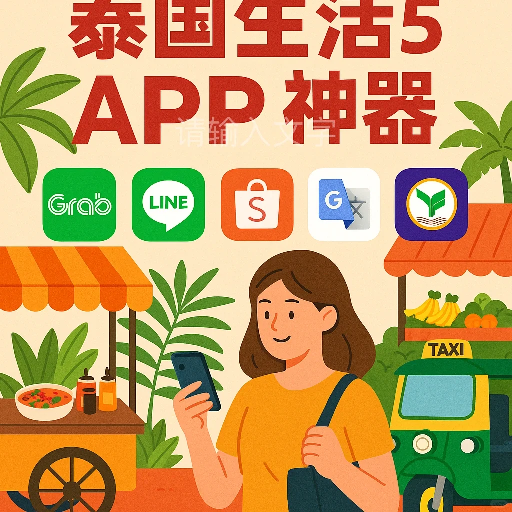 📱【手机神器App推荐】在泰生活用的5个app