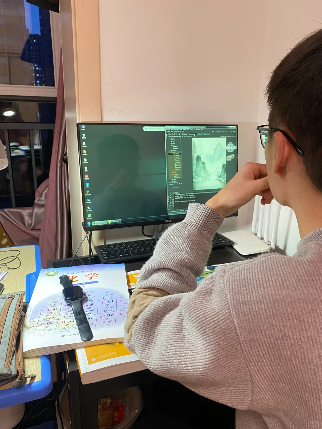 好疯狂，14岁的我弟用DeepSeek跑了一天代码