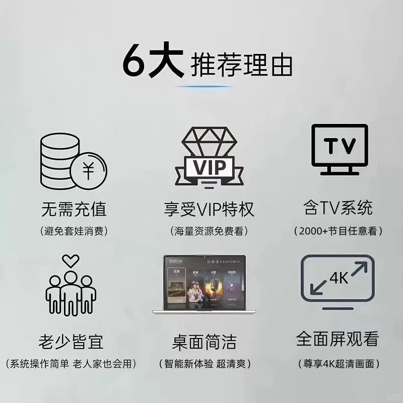 网络机顶盒告别会员电影电视剧咯