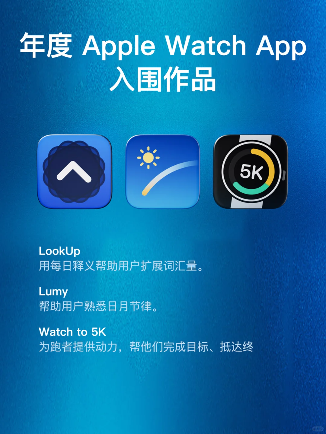 Apple揭晓2024年App Store Awards入围app