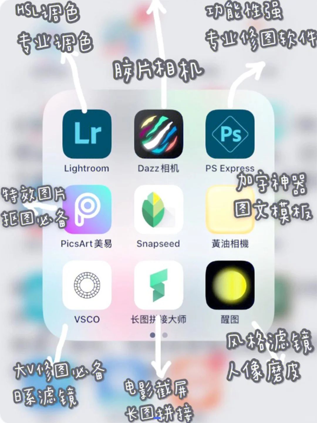 摄影师修图必备几款免费App推荐
