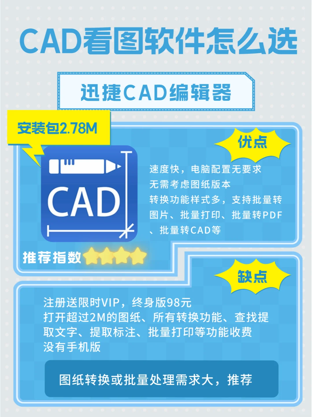 CAD看图软件怎么选？最好用的CAD看图软件