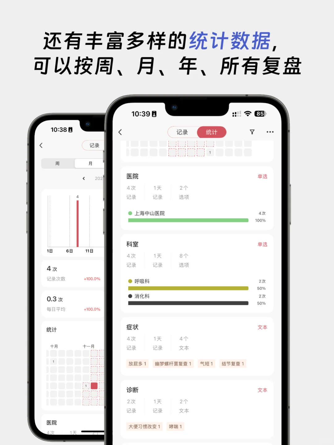 给大家推荐一种新的记录看病方式