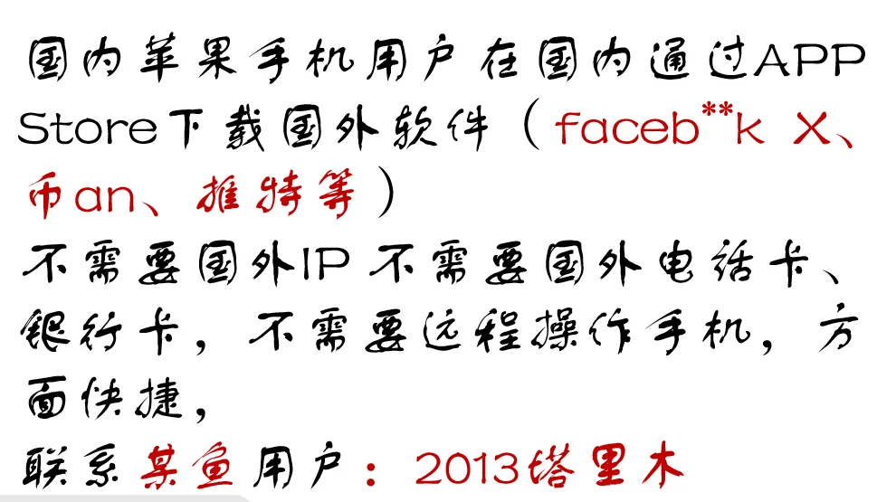 苹果手机国内下载国外软件
