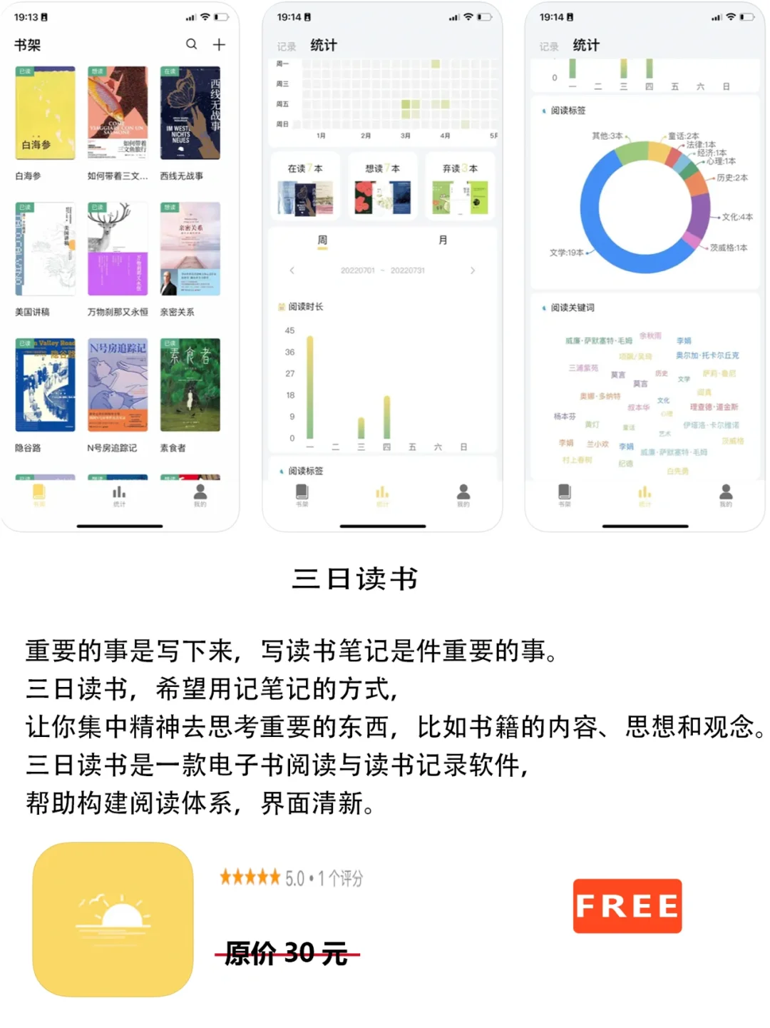 2022年7月25日IOS软件限免6个APP推荐