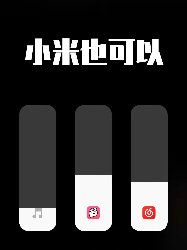 每个app独立调节音量，其实这个功能挺刚需的