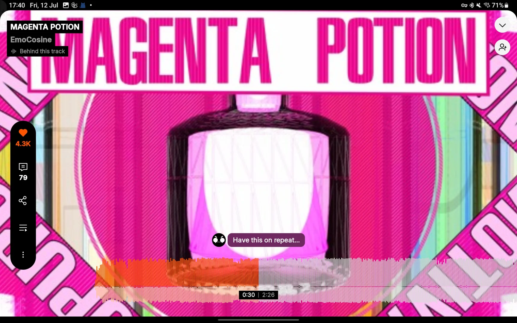 三星平板端，音乐软件UI审判🫥🫥