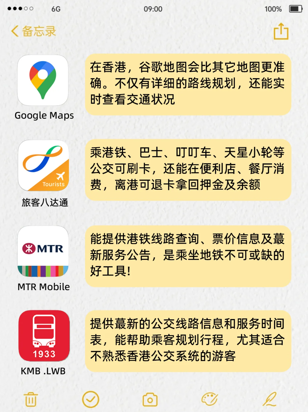 香港🇭🇰旅游出行必备APP！一个不能少‼