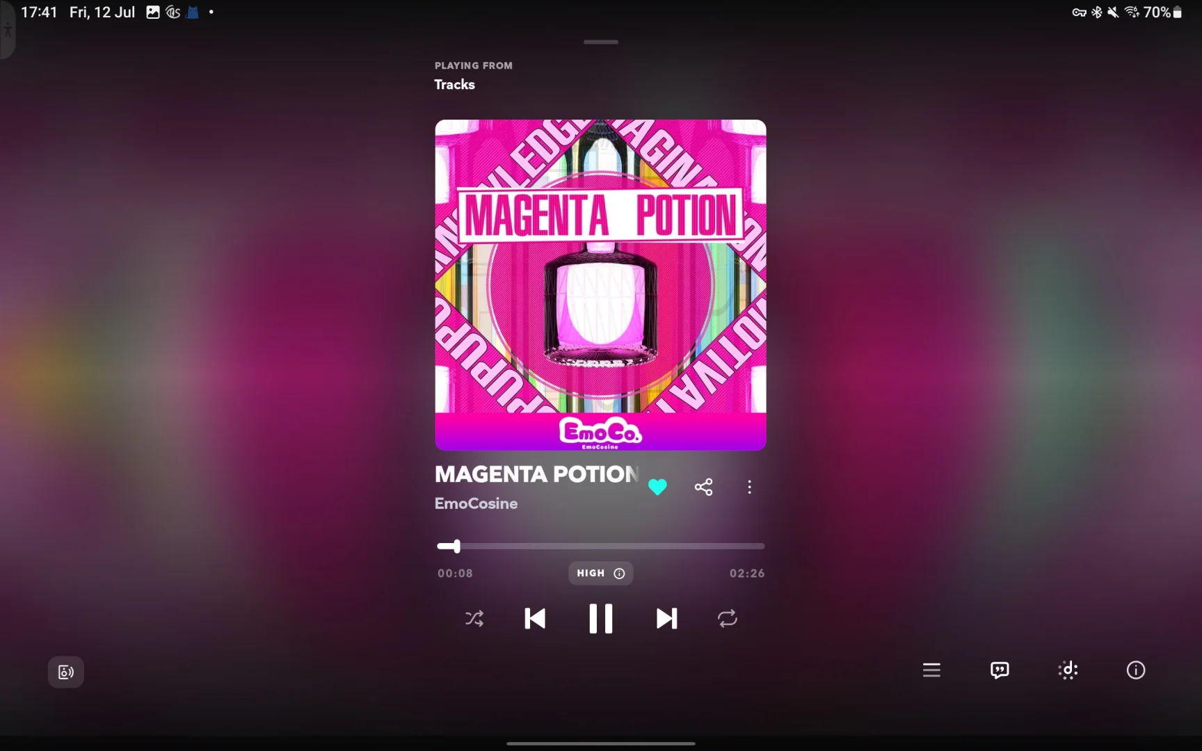 三星平板端，音乐软件UI审判🫥🫥