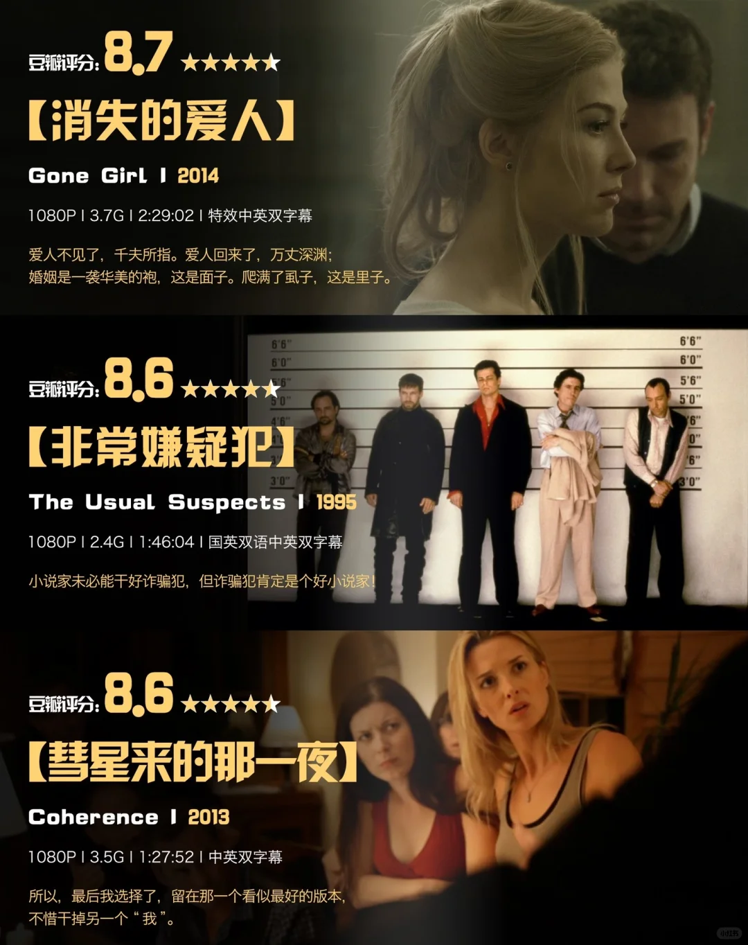 28部惊悚悬疑电影