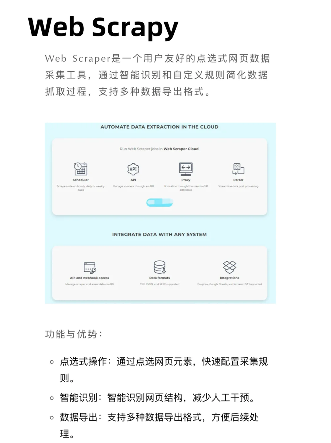 这几个高级爬虫软件真的很强～